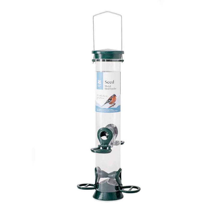 National Trust Defender Metal Seed Feeders - Premium Seed Feeders from Garden Bird Feeders - Just £11.49! Shop now at Garden Bird Feeders